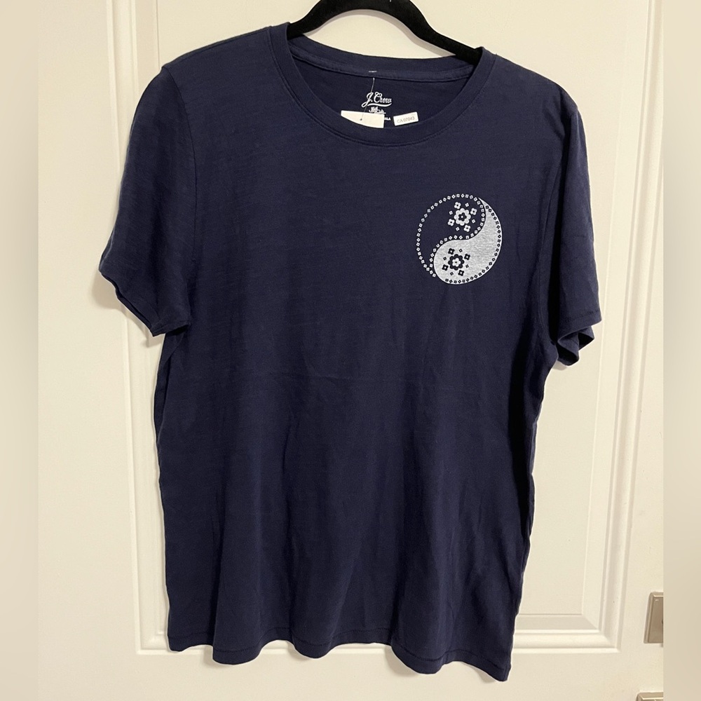 J. Crew Women’s “A Lovely Contradiction” Graphic Tee - Size L